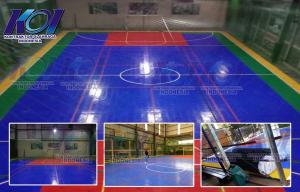 Pembuatan Lapangan Olahraga Futsal Basket Badminton di Kalimalang Duren Sawit Jakarta Timur Harga Murah